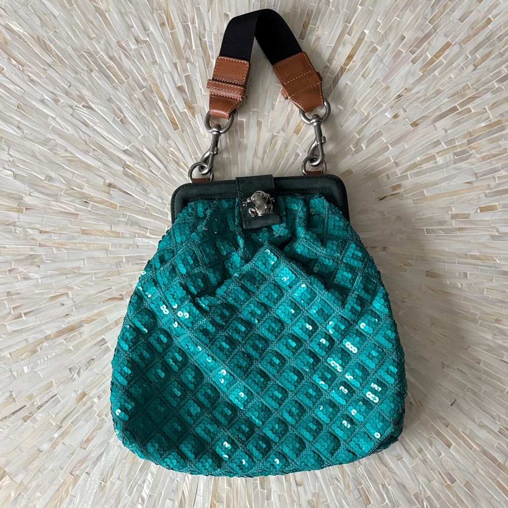 Marc Jacobs frog purse with sequin 2008